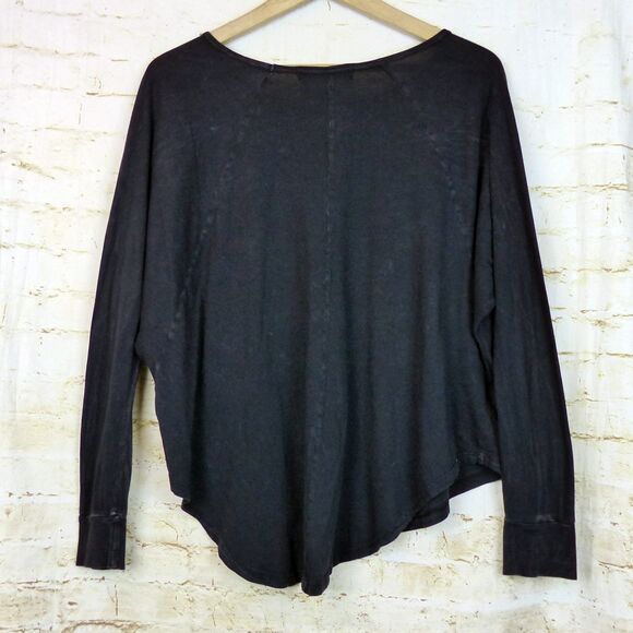 Project Social T Shirt Women S Relax Black Moon Phase Long Sleeve USA Boho Rock - Picture 3 of 11